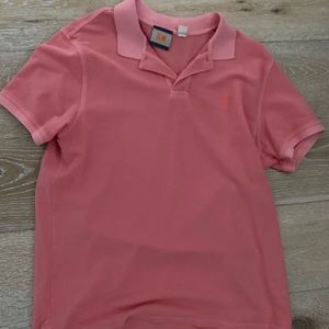 Salmon Hugo boss polo xl shirt great condition men